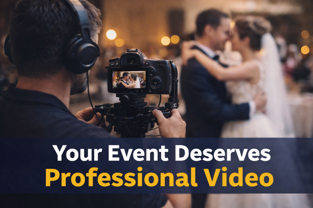 Why You Should Hire a Professional Videographer for Your Event