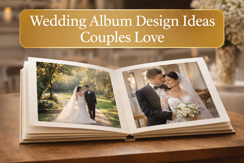 Wedding Album Design Ideas: Couples Will Love to Relive Their Special Day! Wedding Album Design Ideas: Couples Will Love to Relive Their Special Day!