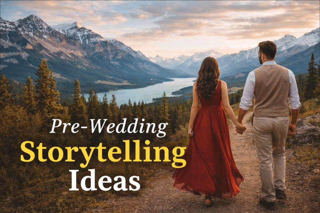 Pre-Wedding Video Shoot Storytelling Ideas: Cinematic Concepts, Scripts & Styling Tips